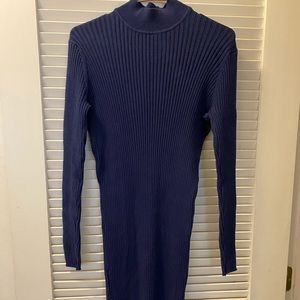 Long sleeve midi dress